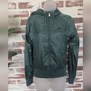 Nike Green Windbreaker Jacket